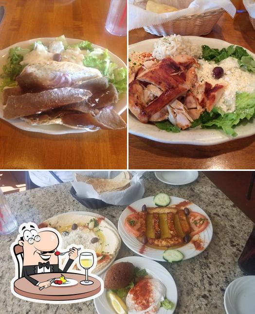 Meals at Albasha Greek & Lebanese Restaurant