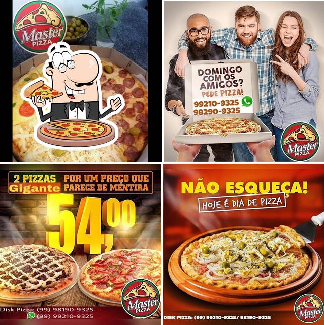 Peça pizza no Master Pizza Delivery