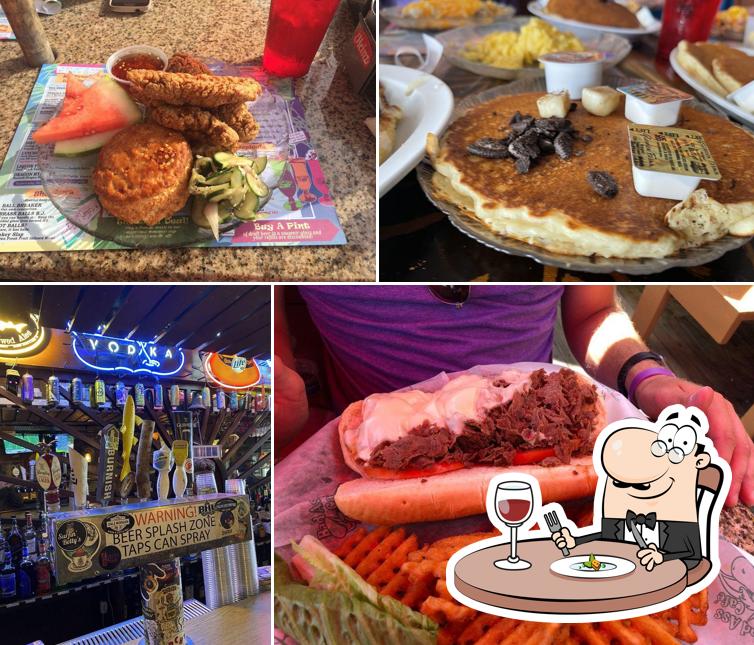 Pub y bar Brass Balls Saloon, Ocean City Carta del restaurante y