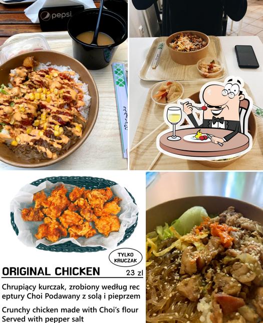 Еда в "CHOI'S Korean Chicken & Cupbop - Bagatela Area"