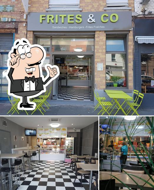 L'intérieur de Frites & Co