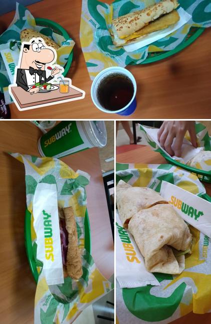 Comida em Subway