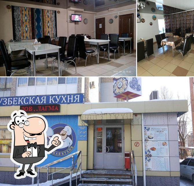 Интерьер "Узбекской кухни"