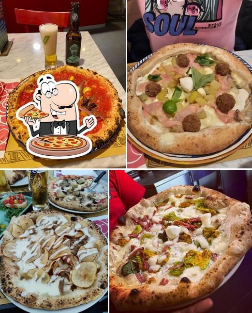A San Genna' Pizzeria Napoletana, puoi ordinare una bella pizza