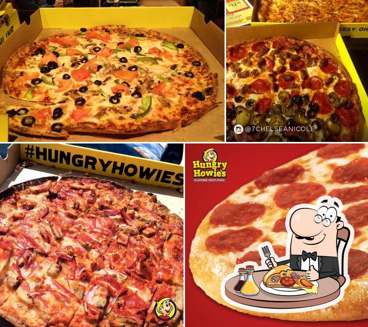 Order pizza at Hungry Howie's Pizza