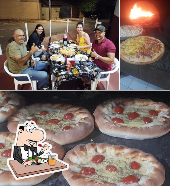 Platos en Come Bem Pizzaria
