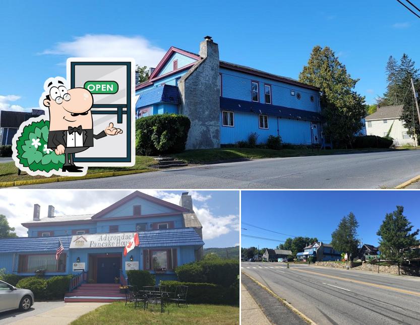 Adirondack Pancake House, 77 Canada St in Lake Restaurant menu and reviews