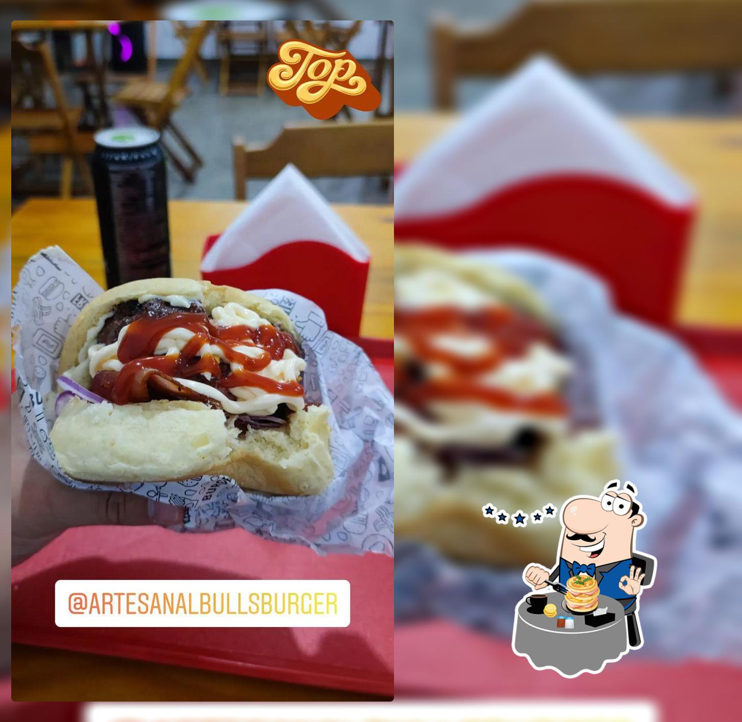 Artesanal bulls burger