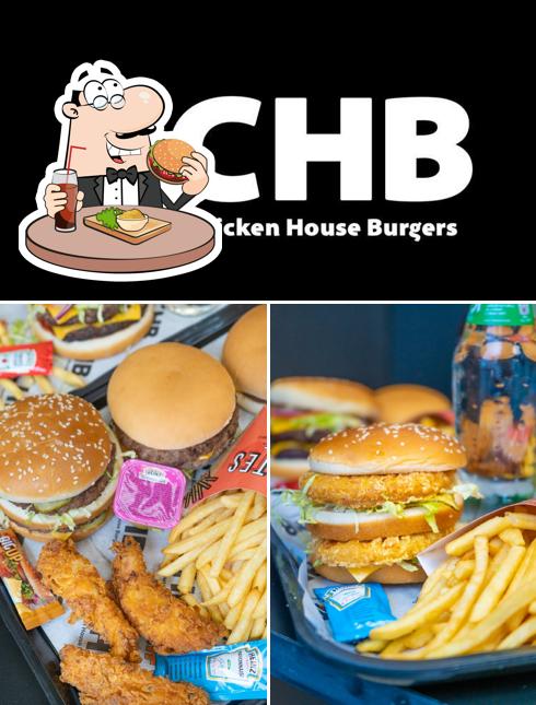 Commandez un hamburger à #CHB