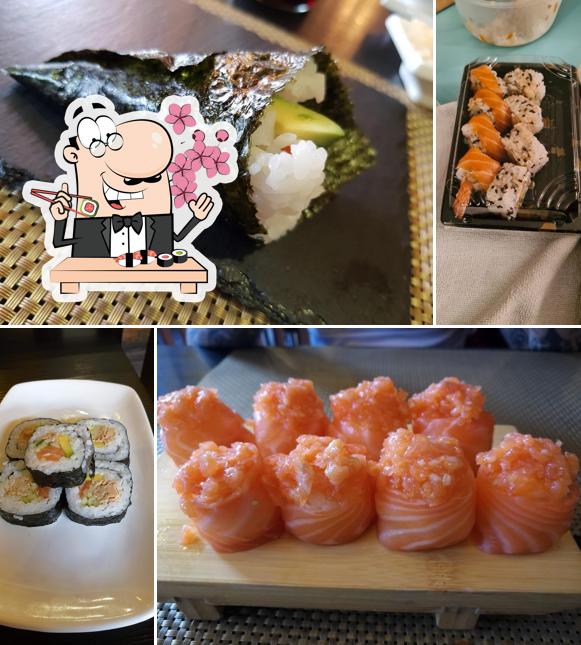 Prova le diverse opzioni di sushi