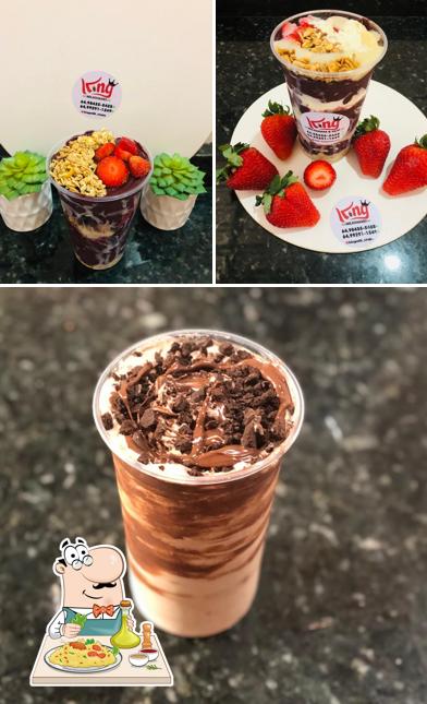 Mousse de chocolate em King Milkshake & Açaí