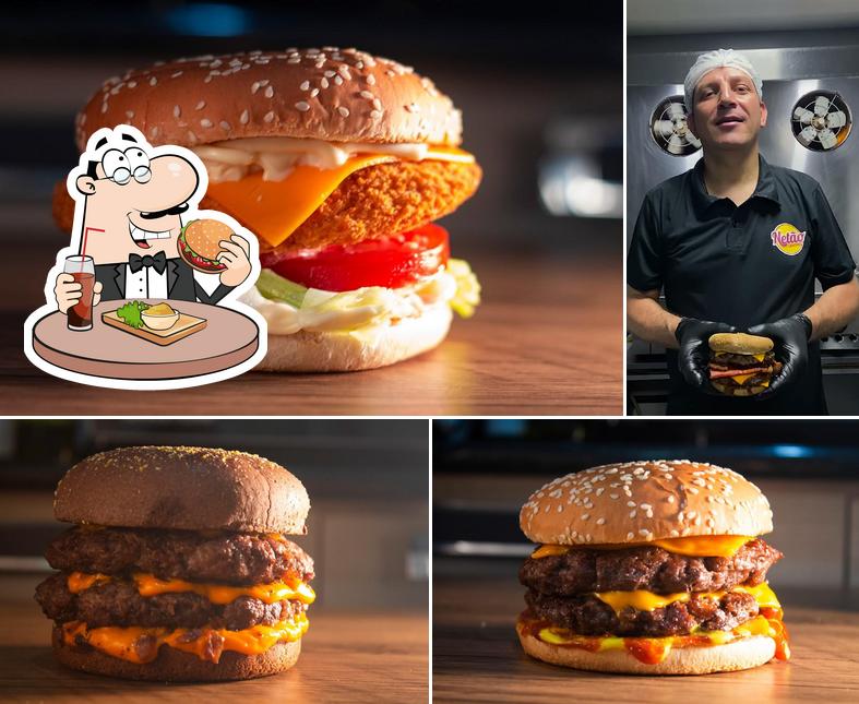 Experimente um hambúrguer no Netão Burger - Hamburgueria