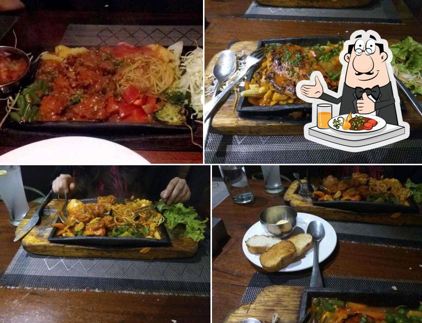Food at Gola Sizzlers