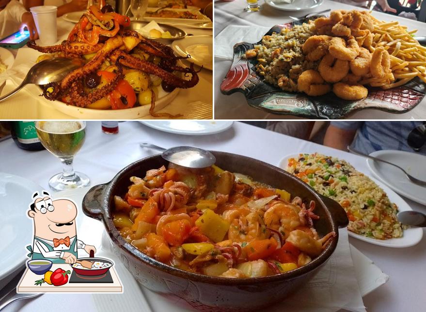 Paella em Antonio's Restaurante