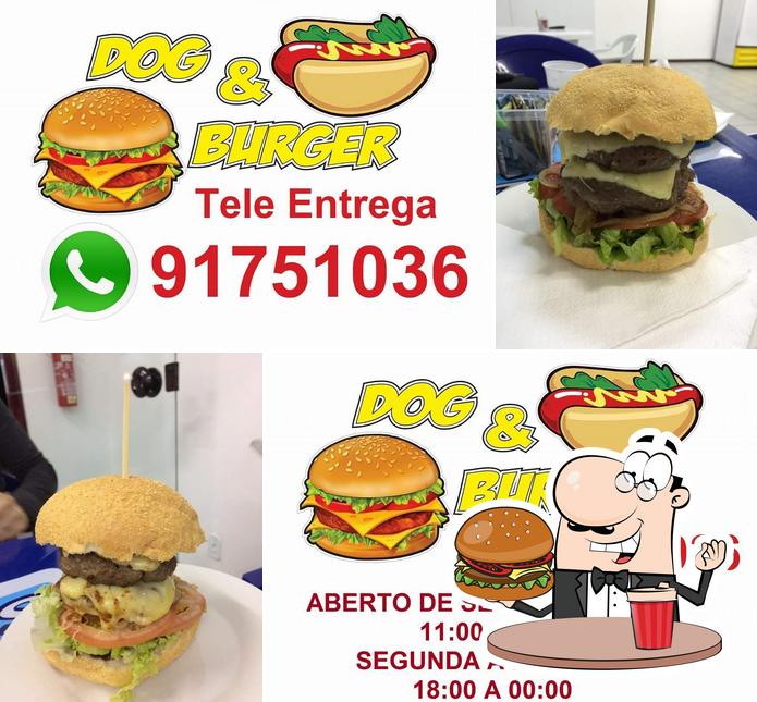 Os hambúrgueres do Dog & Burger irão saciar uma variedade de gostos