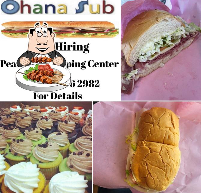 Food at Ohana Sub Wahiawa