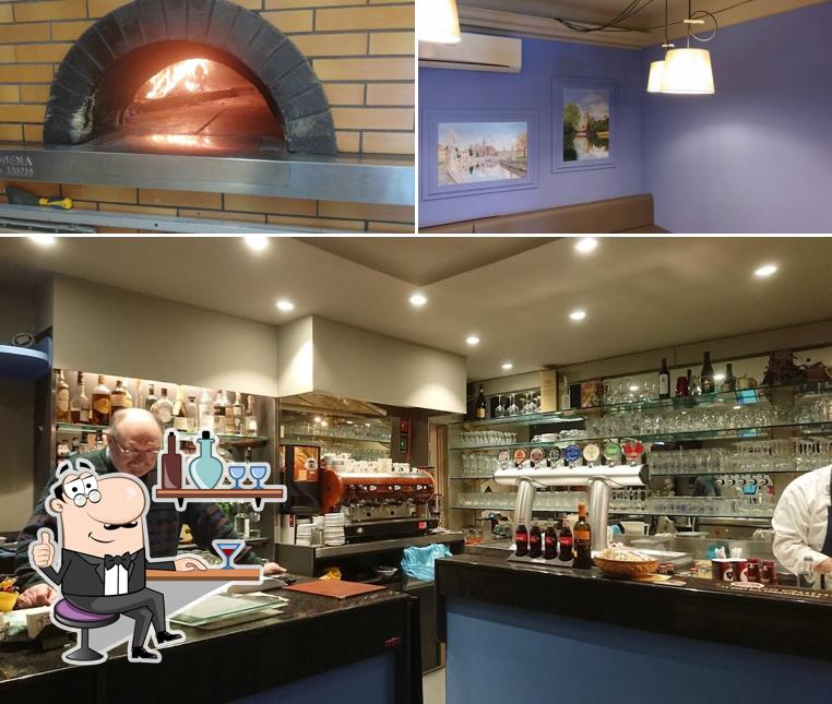 Gli interni di Pizzeria Trattoria Silvio