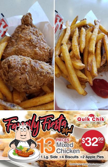 Food at Quik Chik