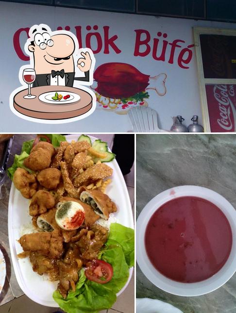 Еда в "Csülök Büfé"