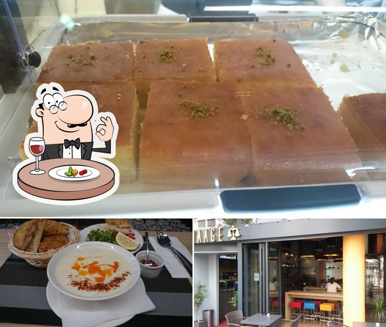 La foto della cibo e interni di Grill Heuwaage