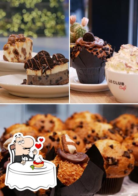 Le Club Café Lille Lillenium offre une éventail de desserts