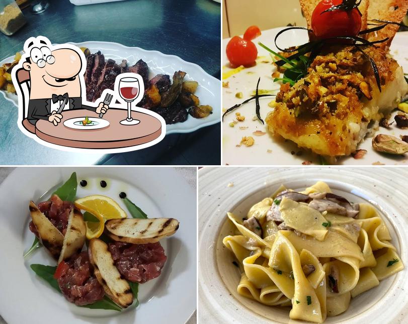 Cibo al Trattoria Ai Portici