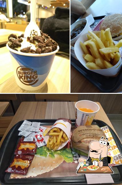 Platos en Burger King