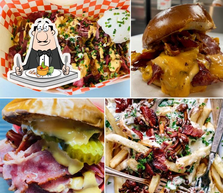 Champ & Major Pastrami Sandwiches & Fries in Los Angeles Restaurant