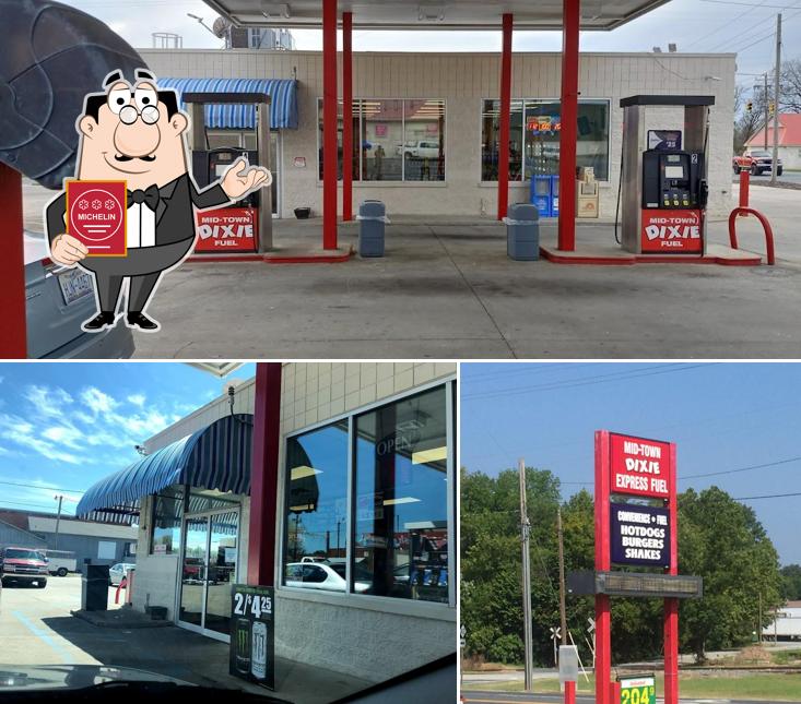 MidTown Dixie Express Fuel in Asheboro Restaurant menu and reviews