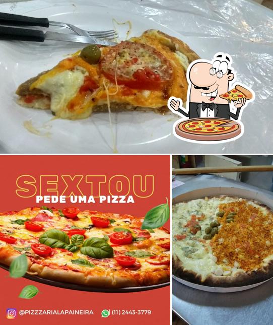 Experimente pizza no Pizzaria La Paineira