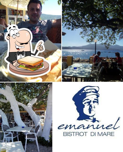 Prenditi un panino a Emanuel Beach Bar