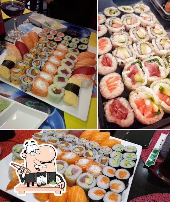 В "Sushi Délice" подают суши и роллы