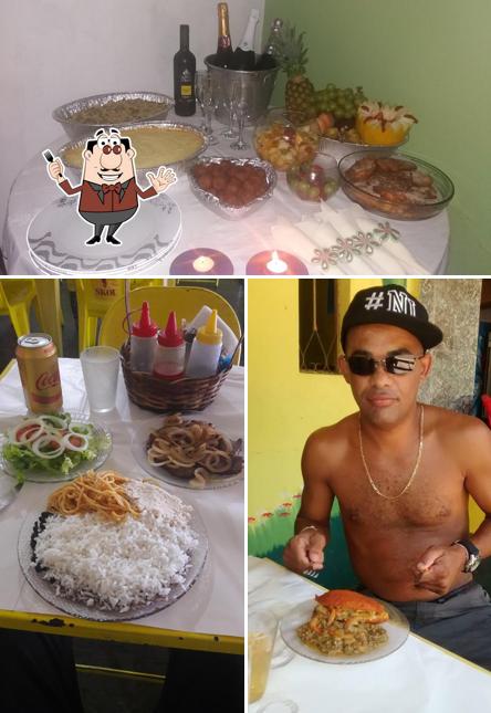 Comida em Restaurante Recanto da Baiana