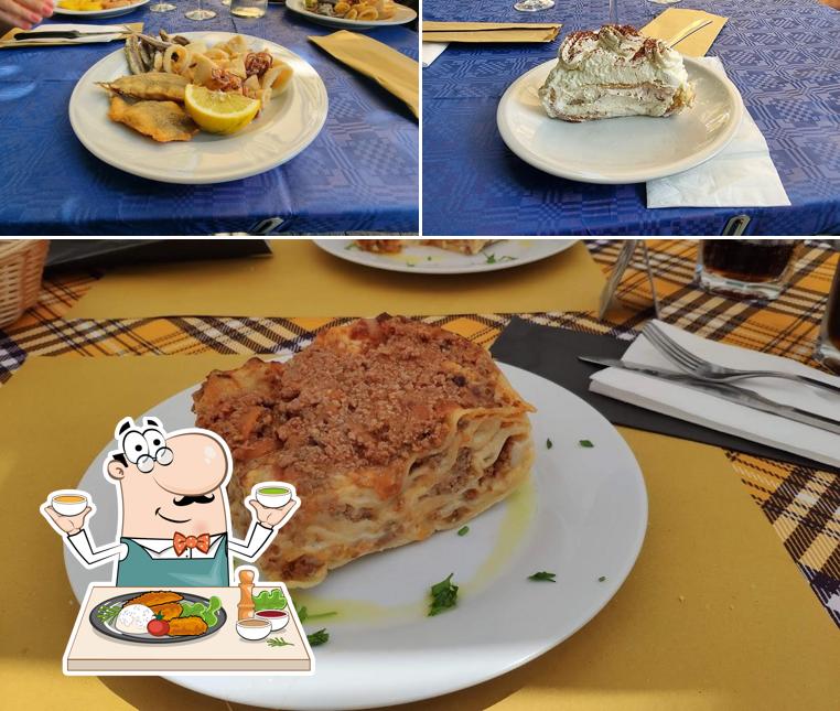 Platti al Trattoria da Mauro