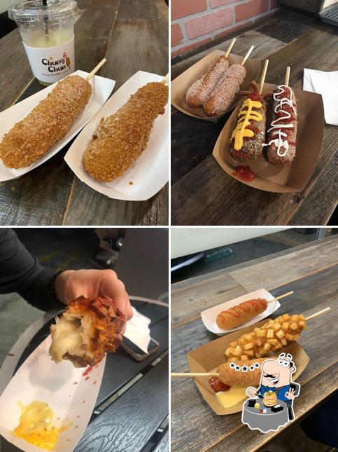 Food at Chung Chun Hotdog