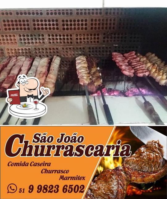 Platos en Churrascaria São João