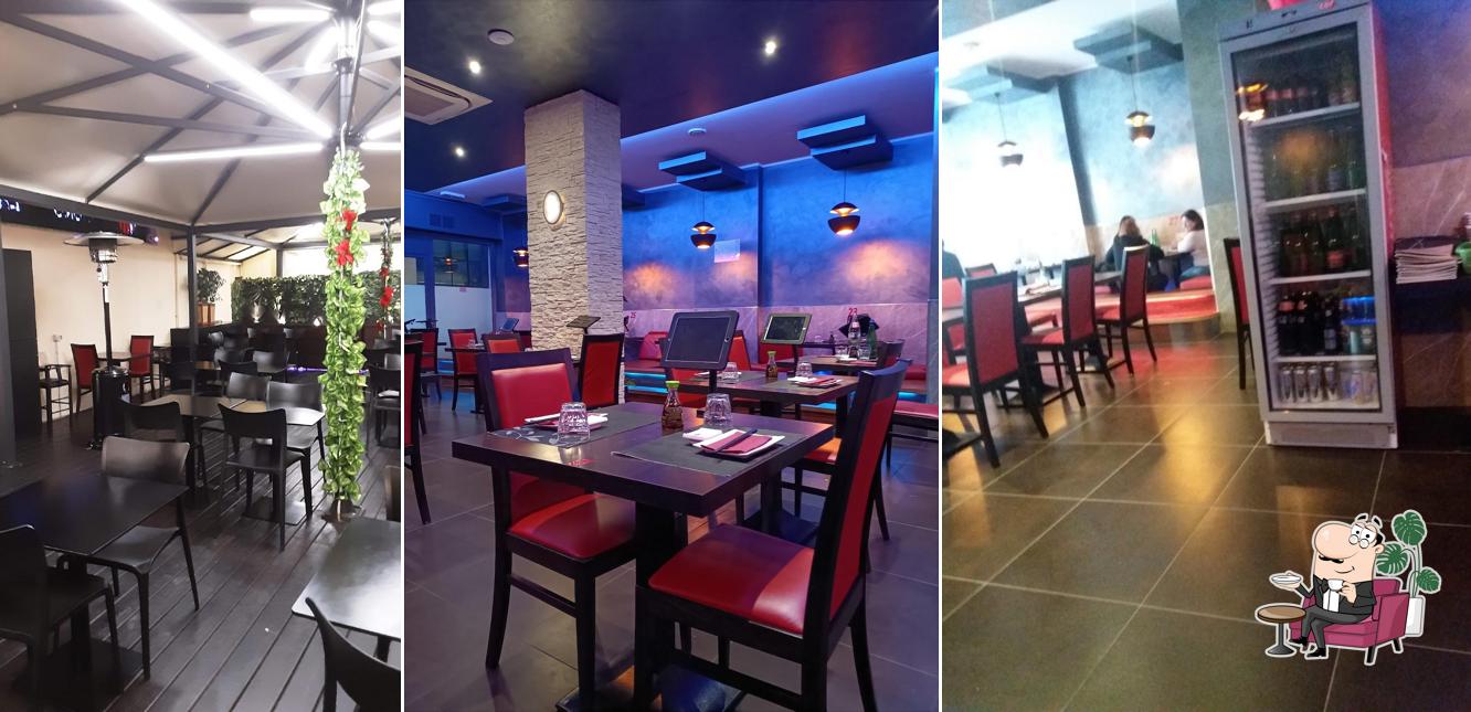 Gli interni di Fuku Sushi Latina