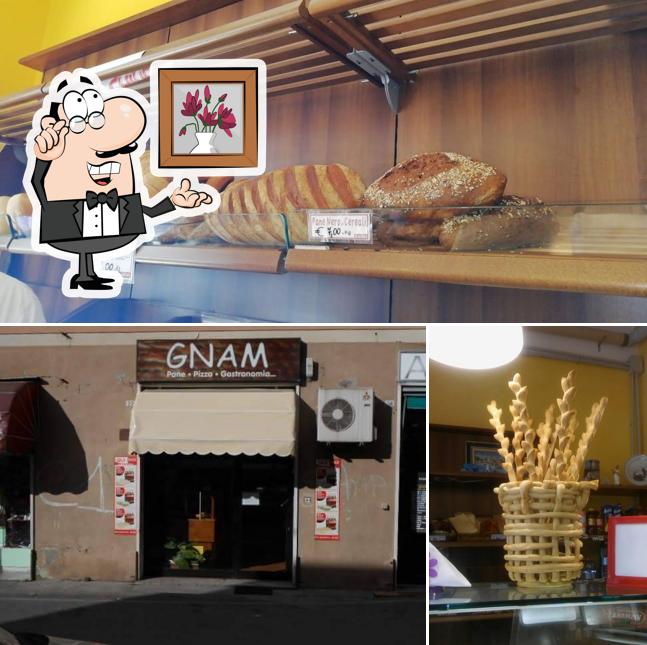 Gli interni di Gnam