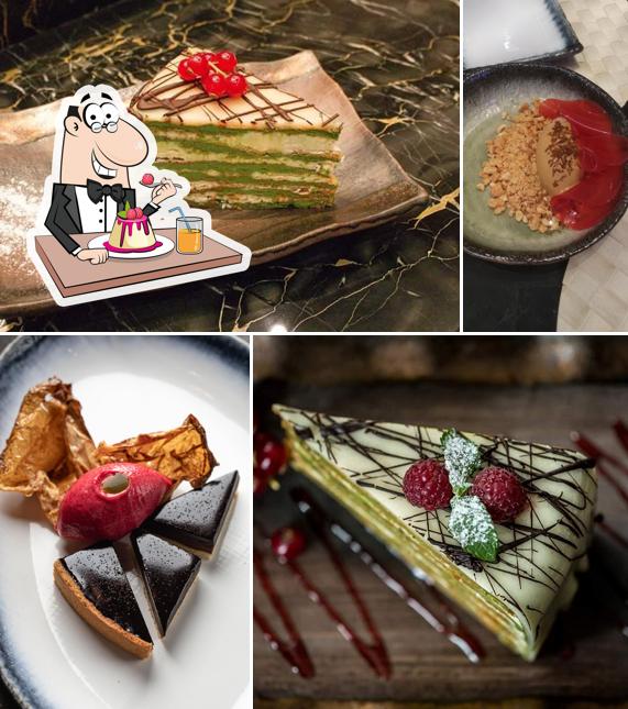 Ikigai provides a number of desserts