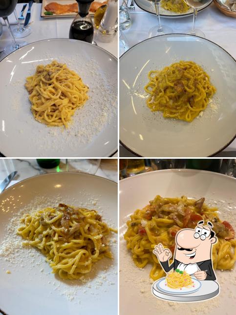 Spaghetti alla carbonara al Osteria Emasi