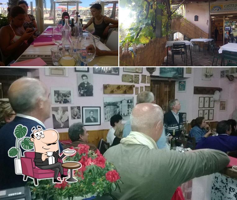 Gli interni di Osteria Nonno Poldo