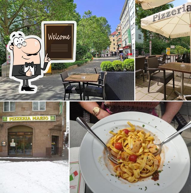 Voici une image de Pizzeria, Eiscafé und italienisches Restaurant Mario