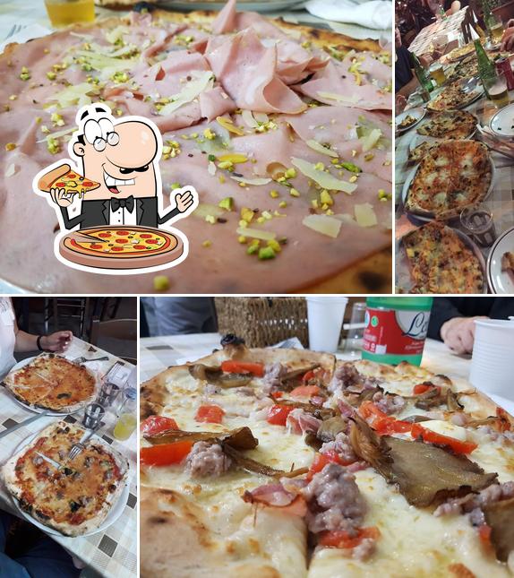 Commandez des pizzas à Donna Laura