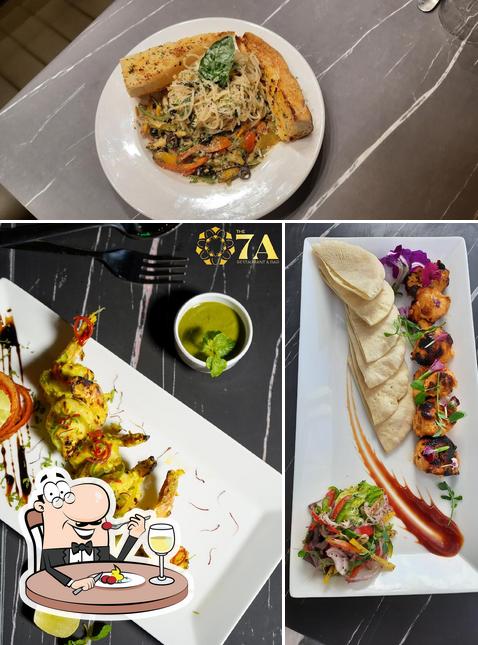 Food at The 7A Restaurant & Bar