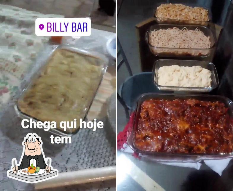 Platos en Billy Bar