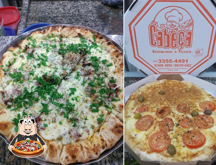 No Restaurante & Pizzaria Cabeça, você pode conseguir pizza