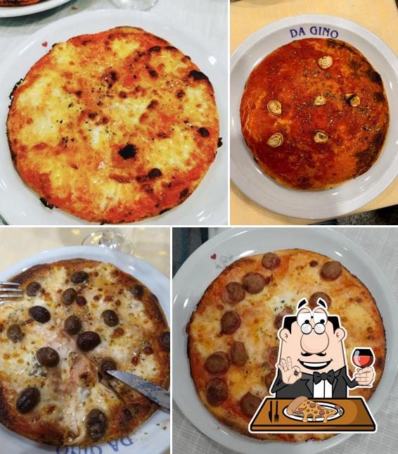 A Da Gino Pizzeria, puoi goderti una bella pizza