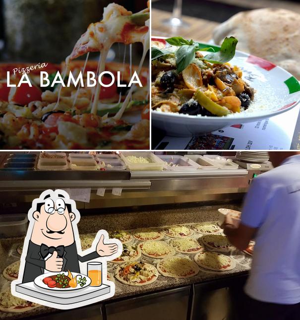 Meals at Pizzeria La Bambola