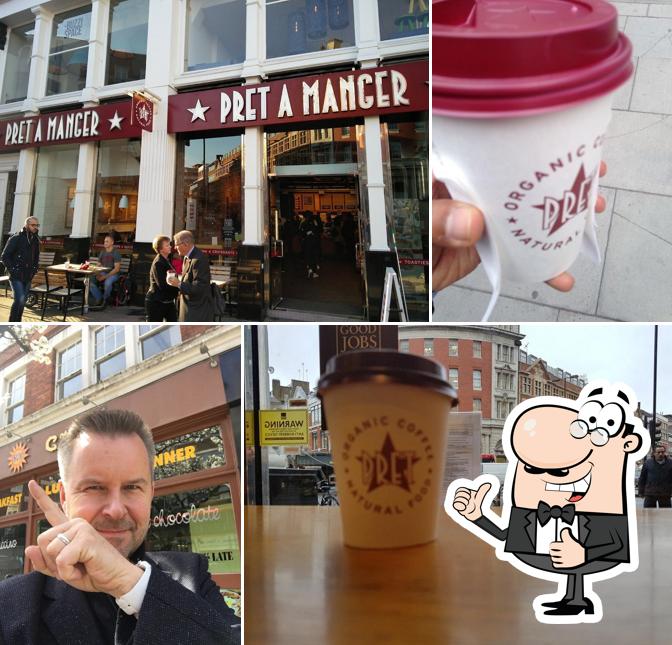 Here's a photo of Pret A Manger