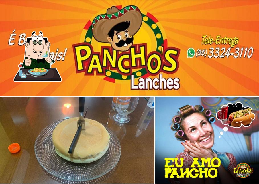 Comida em Pancho's Lanches